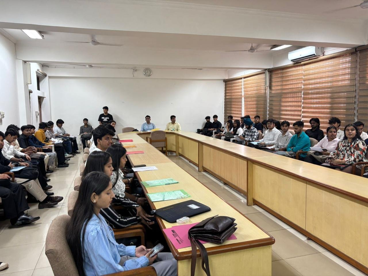 Participants of Hindi Diwas Pakhwada (September 18–20, 2025) — 100 students took part in the three-day celebration.